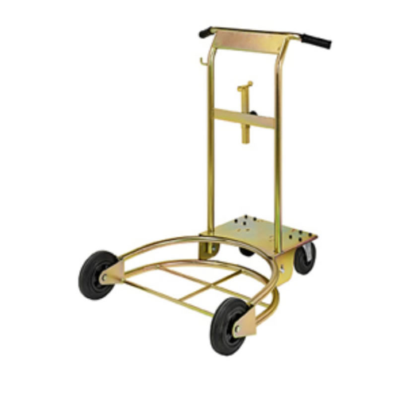 GREASE DRUM TROLLEY WITH REEL MOUNT 180KG